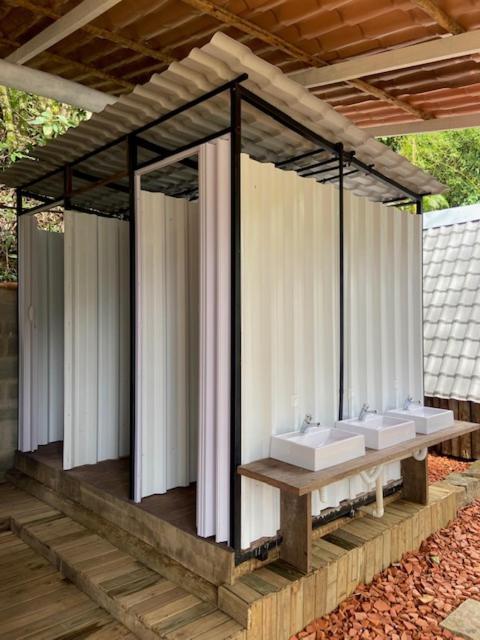 Aquario Glamping Hotel Vila do Abraao Bagian luar foto