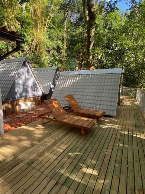 Aquario Glamping Hotel Vila do Abraao Bagian luar foto